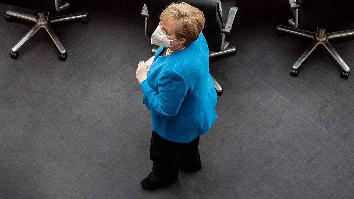 Die deutsche Kanzlerin Angela Merkel