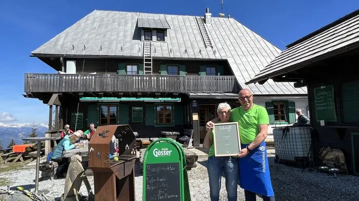 Seit April letzten Jahres sind Elisabeth und Hannes Gruber die Hüttenwirte am Rennfeld.