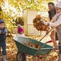 Nicht überall sollte Herbstlaub entfernt werden. Viele Tiere profitieren nämlich vom Schutz der Blätter