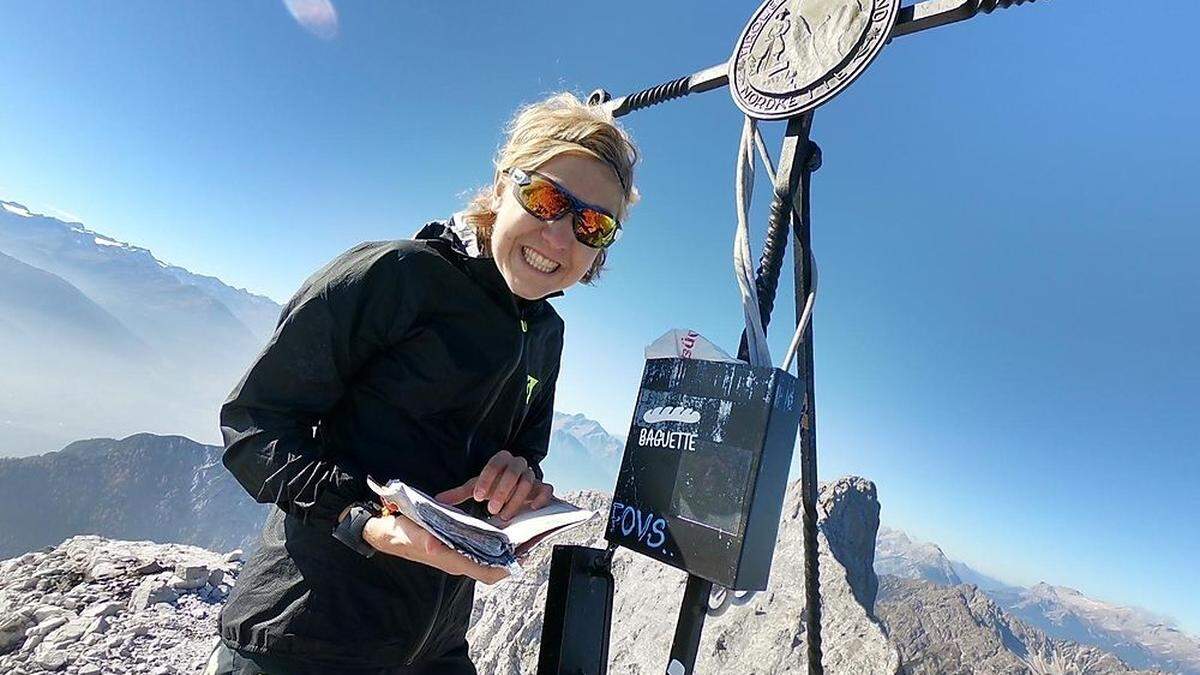 Susanne Mair aus Assling hat sich sportlich dem Berglauf verschrieben: je steiler, desto besser