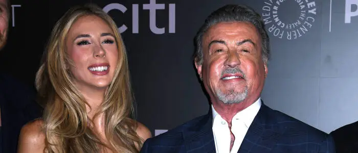 Scarlet Rose Stallone (24) mit Vater Sylvester (80)