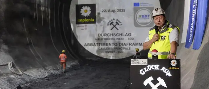 Der technische Projektleiter der ARGE H41, Marco Reith (57), hat jahrzehntelange Erfahrung im Tunnelbau