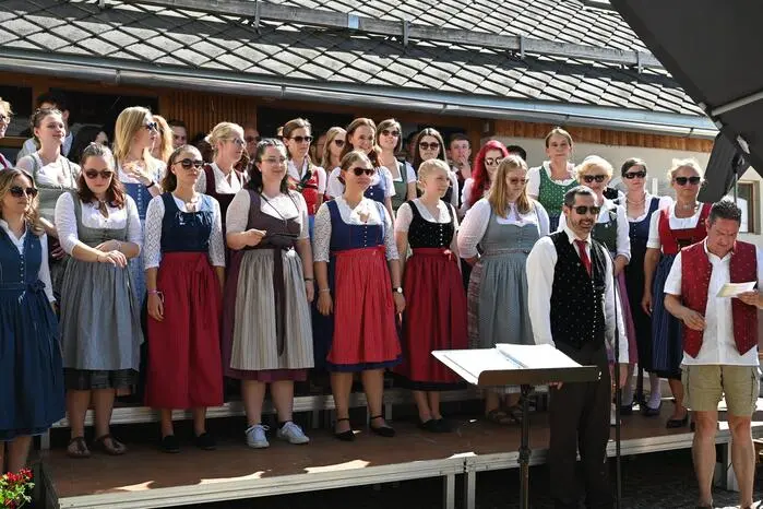 Am weitesten angereist ist der Chor der Kärntner in Graz. 