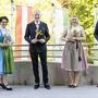 Das sind die diesjährigen Preisträger:Andreas und  Michaela Muster, Karl J. Pojer, Nina Edler und David Fasching (v.l.n.r.)