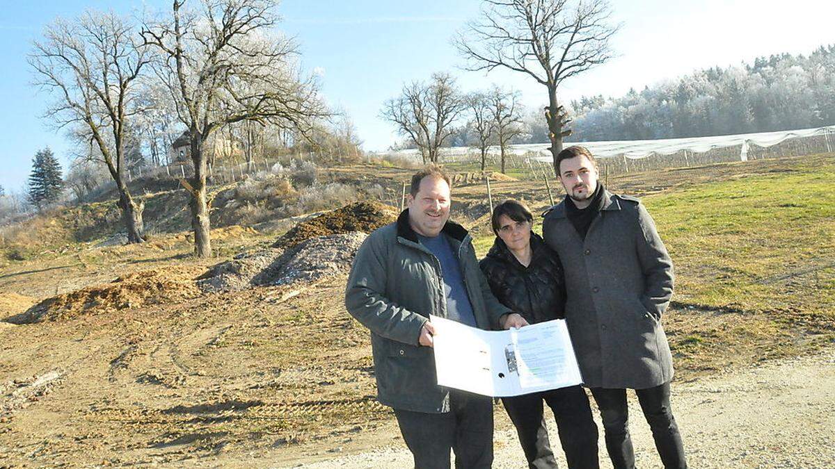 Dietmar und Johanna Kainz mit Sohn Elias