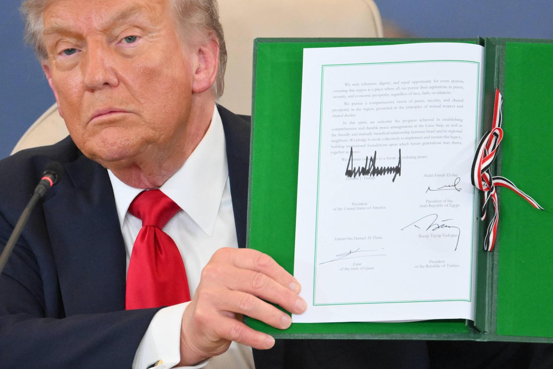 „Große Anerkennung“: Biden und Clinton loben Trump für Gaza-Waffenruhe