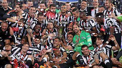 Juventus jubelt über den Cupsieg in Italien