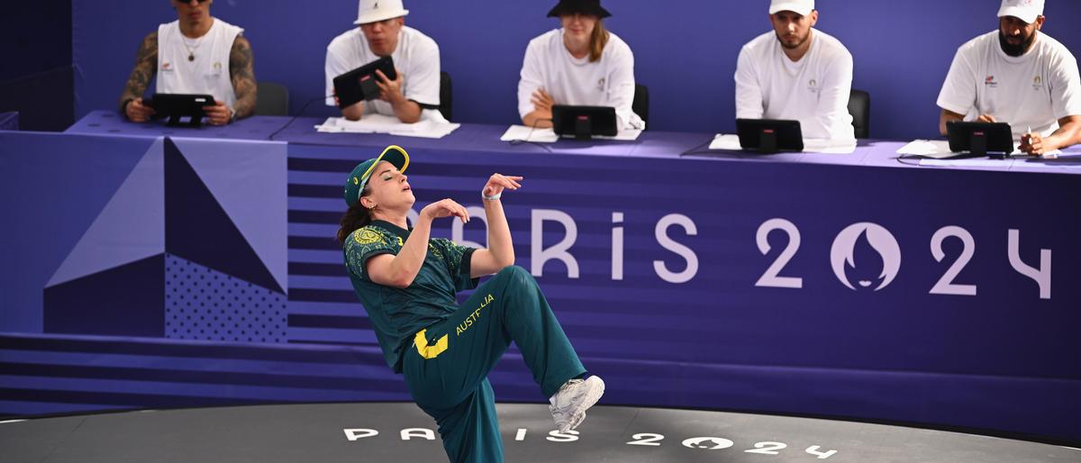 Rachael Gunns skurriler Auftritt bei den Spielen in Paris 