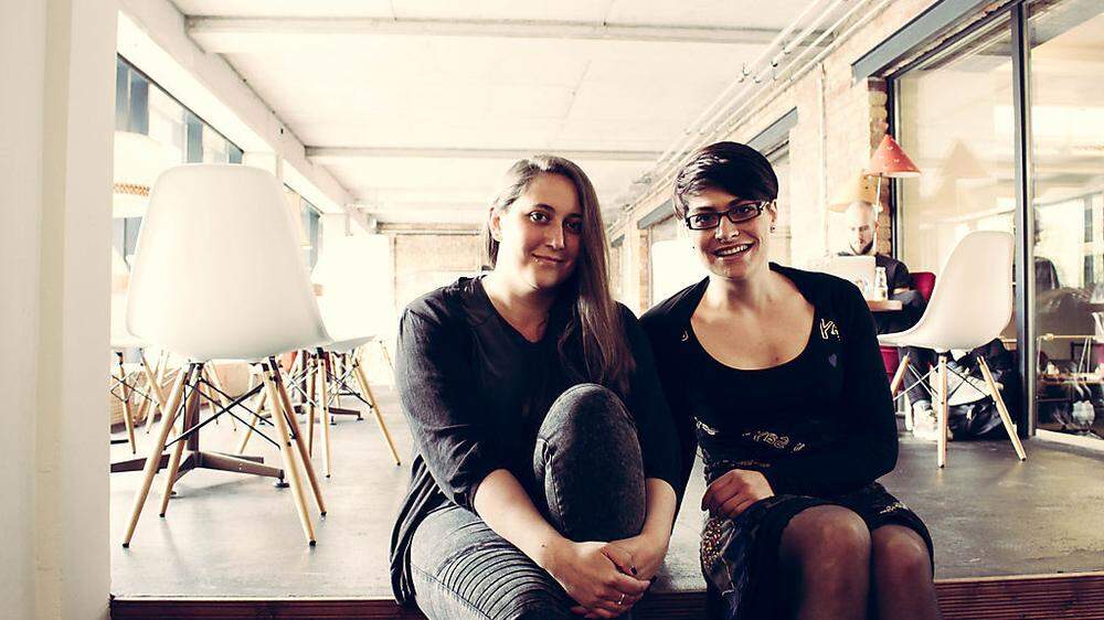 Laura Stromberger und Agnes Fojan: erfolgreich im Startup
