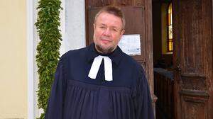 Hartwig Boek ist seit sieben Jahren evangelischer Pfarrer in Kirchbach