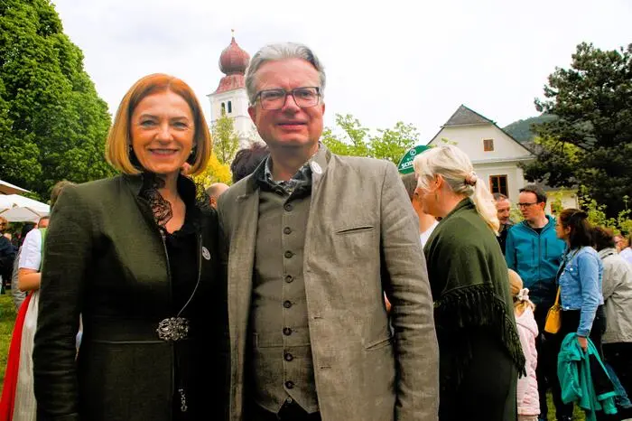 Auch der Landeshauptmann kam vorbei. 