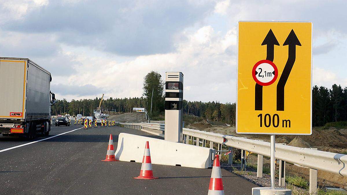 A2 Südautobahn zwischen Ilz und Knoten Riegersdorf wieder frei befahrbar