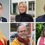 Julius Braunstein, Daniela Adler, Harald Eppich (oben/von links), Amela Hirzberger, Oswin Donnerer und Lisa Reitbauer (unten/von links) haben 2021 neue Funktionen übernommen