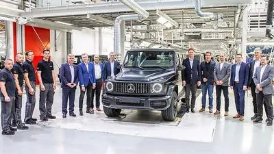 Produktionsstart der neuen Mercedes-Benz G-Klasse in Graz // Start of production of the new Mercedes-Benz G-Class