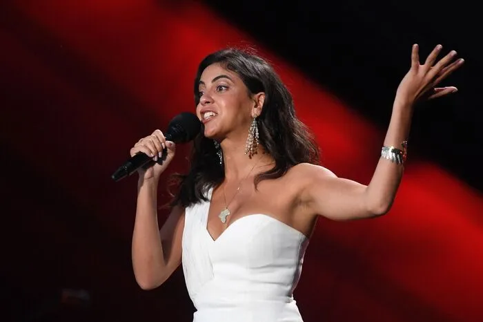 Die ägyptische Sopranistin Fatma Said trat in Paris auf.