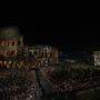 Rom | Auch ohne die Anwesenheit des Papstes versammelten sich zahlreiche Gläubige vor dem Kolosseum