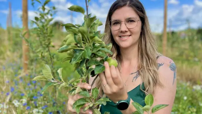Julia Kuchlbauer vom Mostgut Kuchlbauer in Vorau ist als „Hofheldin 2026“ nominiert