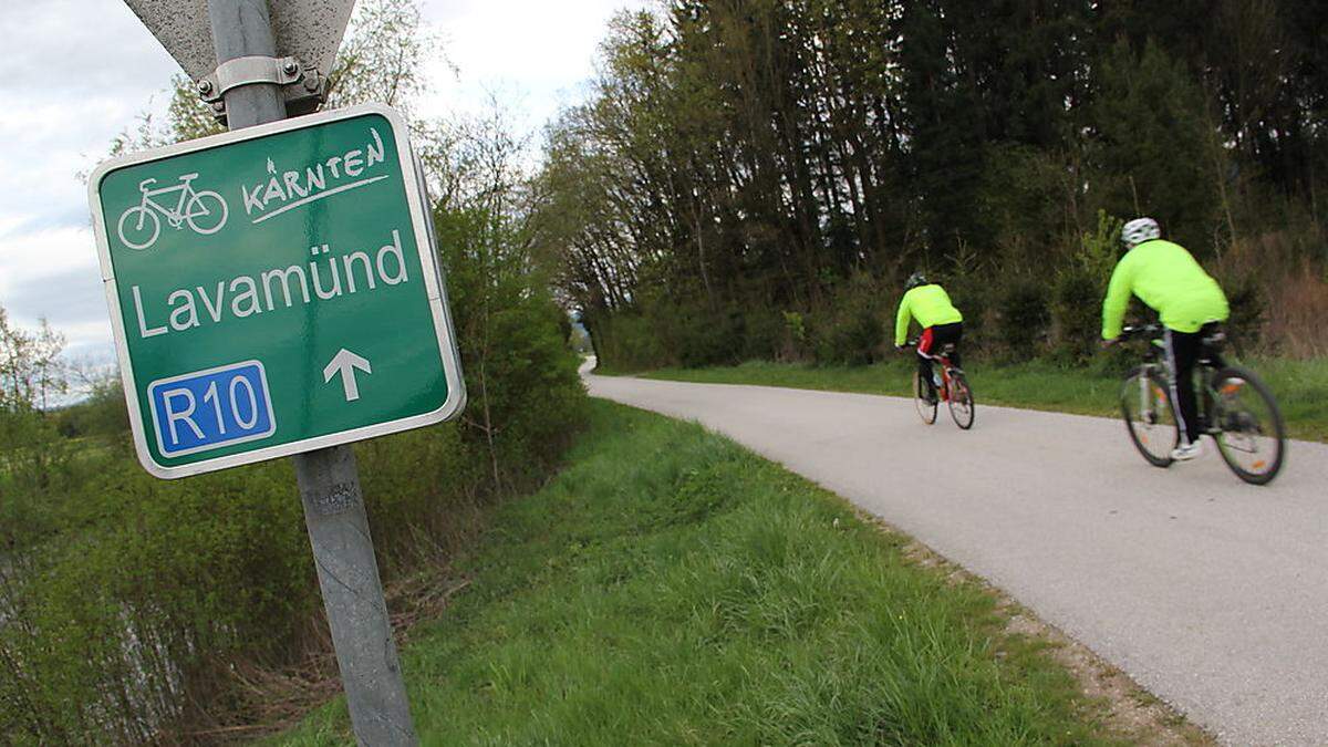 Der Unfall ereignete sich auf dem Lavant Radweg (Symbolfoto)