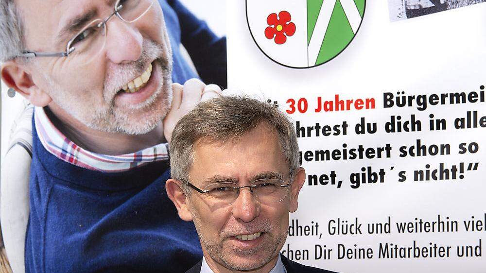 30 Jahre Bürgermeister: Gerald Maier aus Ebersdorf