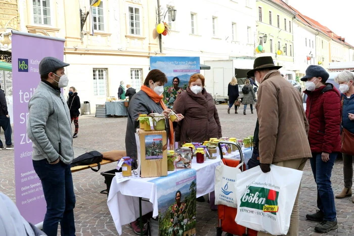 Zum Kauf einer solchen Suppe hatte man am Samstagvormittag in der Bezirkshauptstadt die Möglichkeit. 