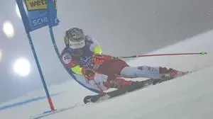 SCHLADMING,AUSTRIA,28.JAN.25 - ALPINE SKIING - FIS World Cup, night giant slalom, men. Image shows Manuel Feller (AUT).
Photo: GEPA pictures/ Harald Steiner