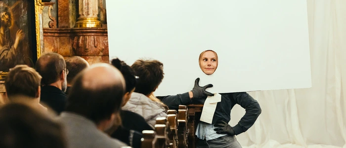 Stina Fors in der Welschen Kirche