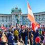 27.000 Corona-Demonstranten fanden am Samstag in Wien ein