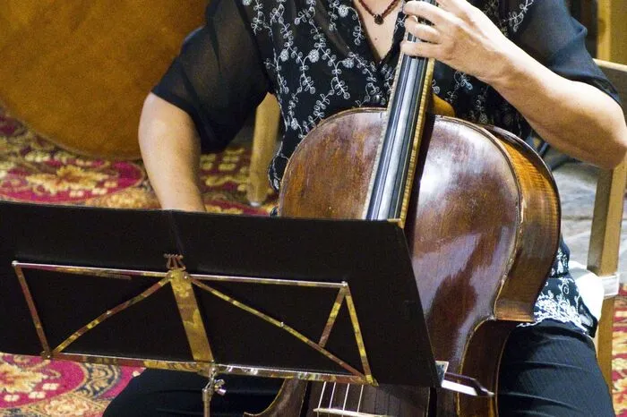 Im zweiten Teil, nach der Pause, spielte die Louis Spohr Sinfonietta, Leitung Lore Schrettner, Haydns Concerto in B-Dur für Violine; Solist Christoph Angerer.  