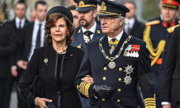 Das schwedische Königspaar