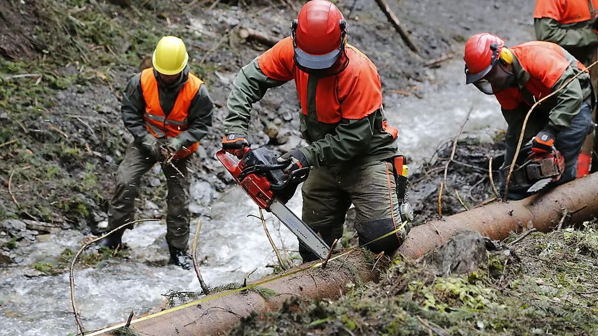 Ein anstrengender Job für die Soldaten