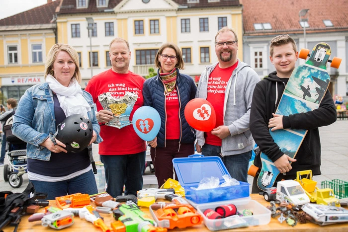 Auch die Kinderfreunde Völkermarkt waren mit dabei.