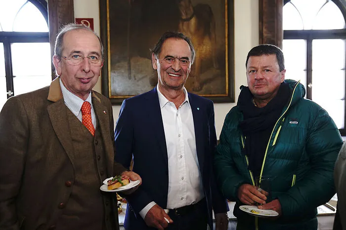 Helmuth Kubin, Nationalrat Gabriel Obernosterer und Thomas Sattlegger.