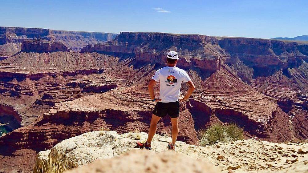Ein letzter Blick auf den Grand Canyon, Weltnaturerbe der Unesco