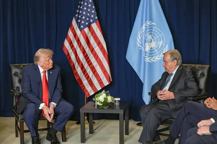 US-Präsident Donald Trump und UN-Generalsekretär António Guterres