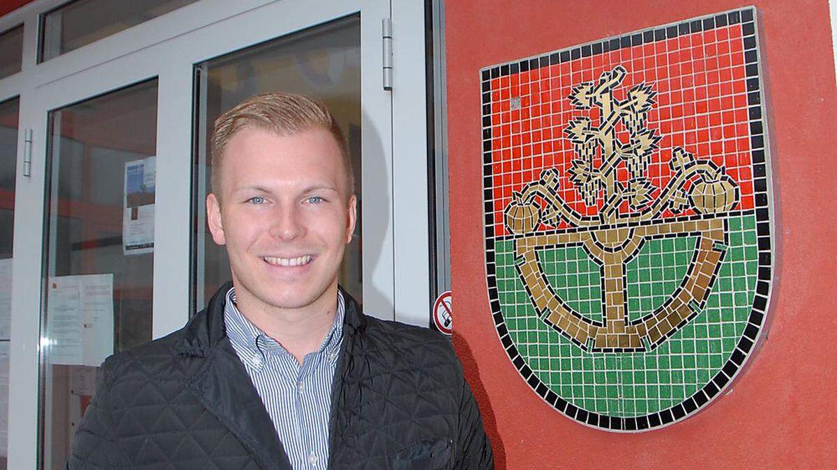 Fabio Halb wird am 12. Oktober als jüngster Bürgermeister Österreichs angelobt 