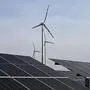 Die Stromerzeugung aus Windkraft ist gesunken, die aus Photovoltaik gestiegen