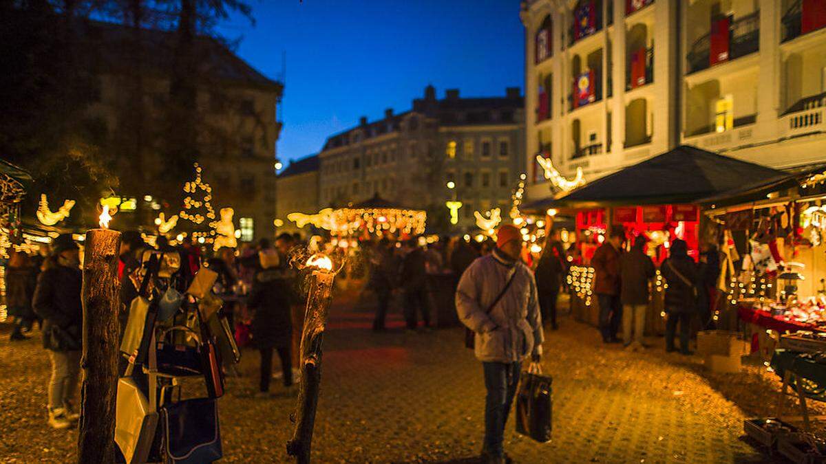 Advent im Park in Villach