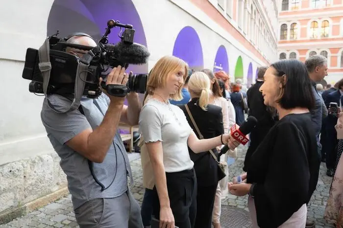 Interviews sind Teil des Presseclub-Geschehens