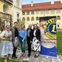 Einige Gründungsmitglieder mit dem Organisationsteam des Benefizkonzerts und Lions Club Zentralkärnten Präsidentin Christine Wolf (links)
