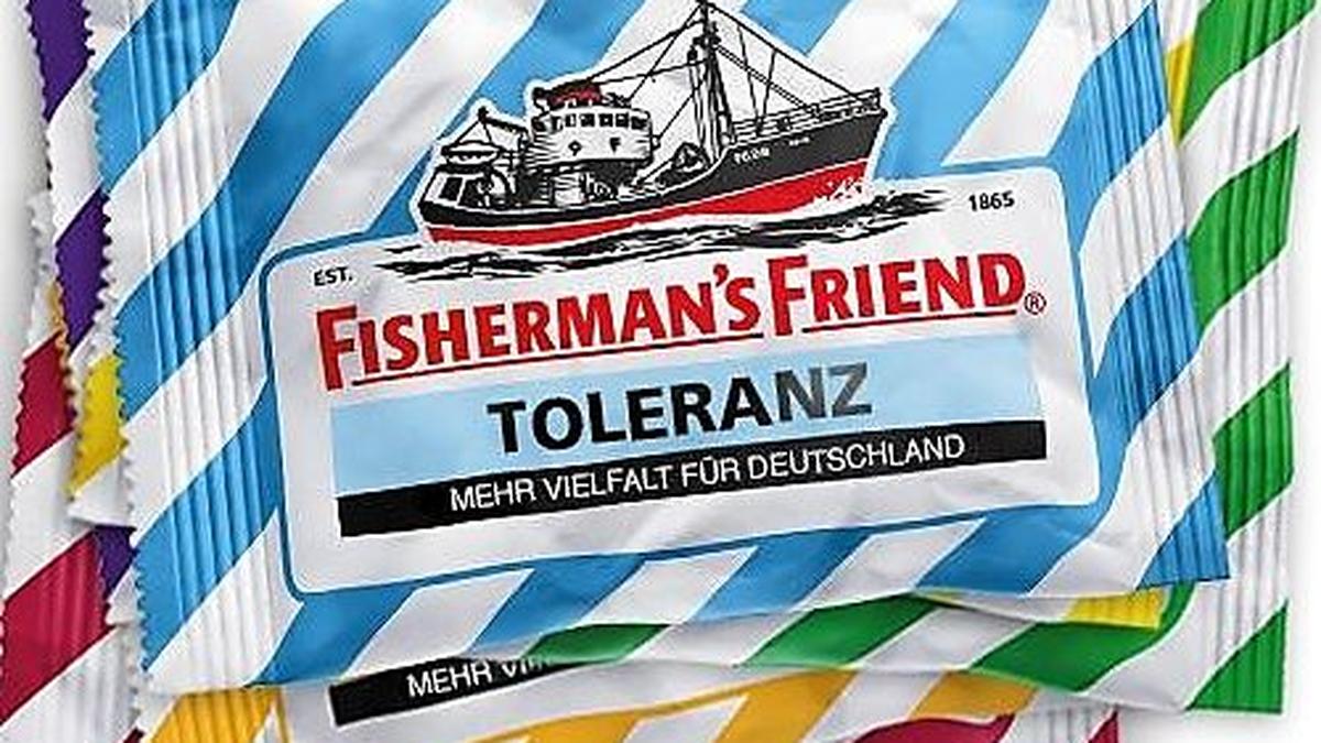 Fisherman’s Friend Werbung für Toleranz "Sind sie zu bunt, bist du zu