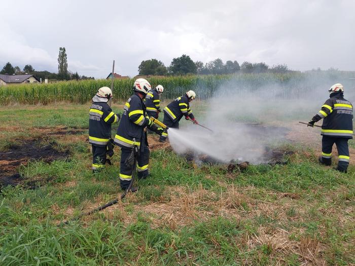 Nach kurzer Zeit konnte die FF Wettmannstätten das Feuer löschen