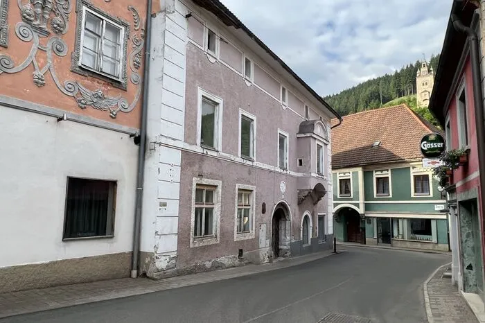 Die meisten Häuser im Ortskern von Eisenerz sind im Privatbesitz.