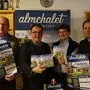 Schmid, Ofner, Rothschädl und Schriebl präsentierten das neue Projekt