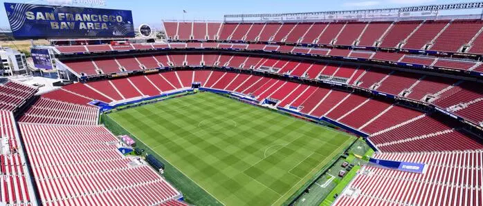 Für die WM sind 68.827 Zuschauer im „San Francisco Bay Area Stadium“ zugelassen