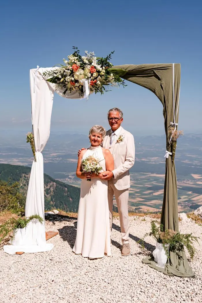 Michaela Slamanig und Erich Pfeifenberger auf der Petzen