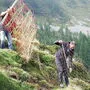 Im steilen Almgelände ist es nahezu unmöglich, einen Schutzzaun zu errichten