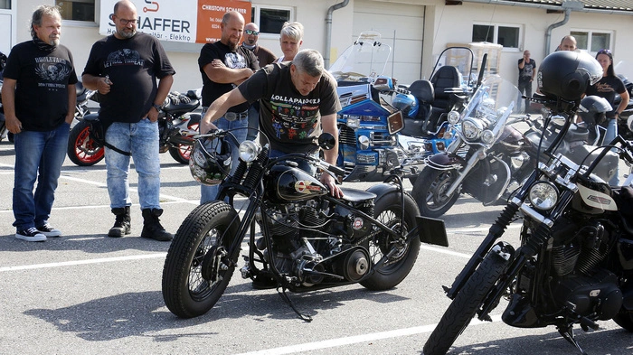 Zum großen "Bike Day" in Kaindorf kamen...