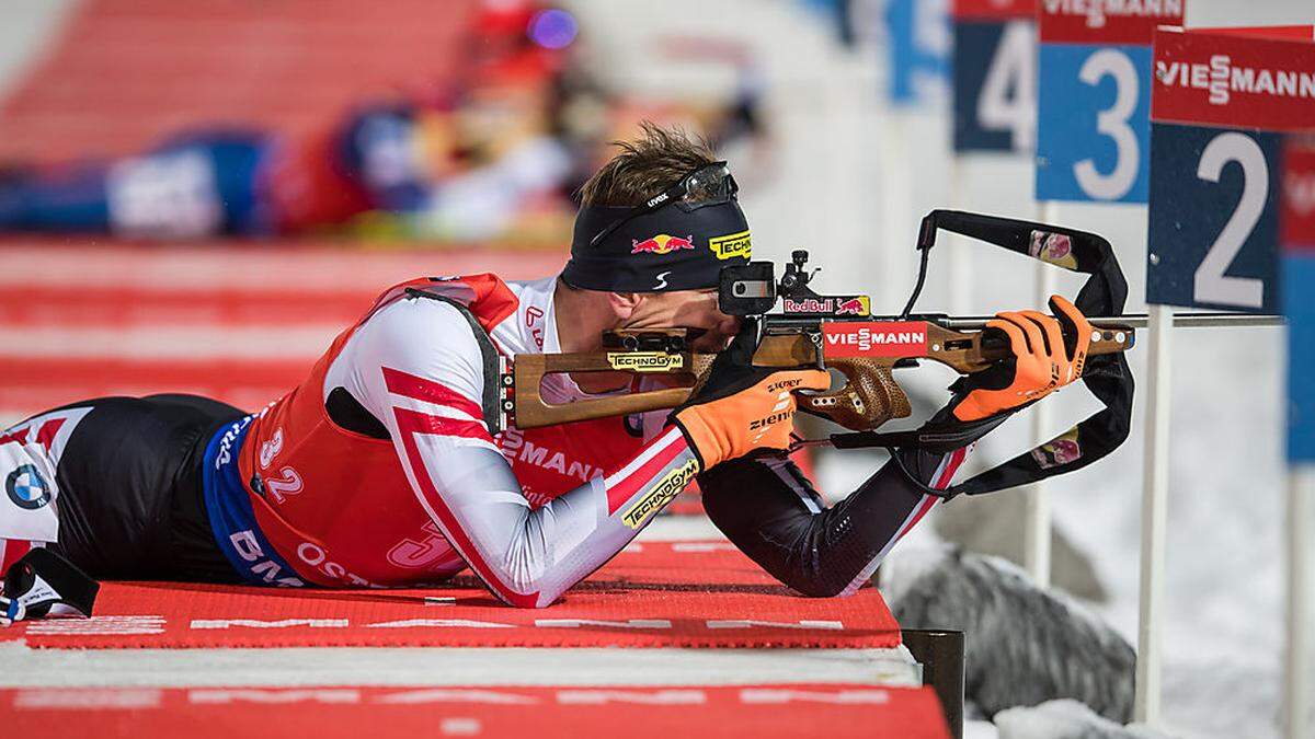 Julian Eberhard hat mit Platz vier in Östersund schon am Podest angeklopft 