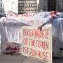 Proteste gegen die hohe Zahl an Femiziden in Österreich