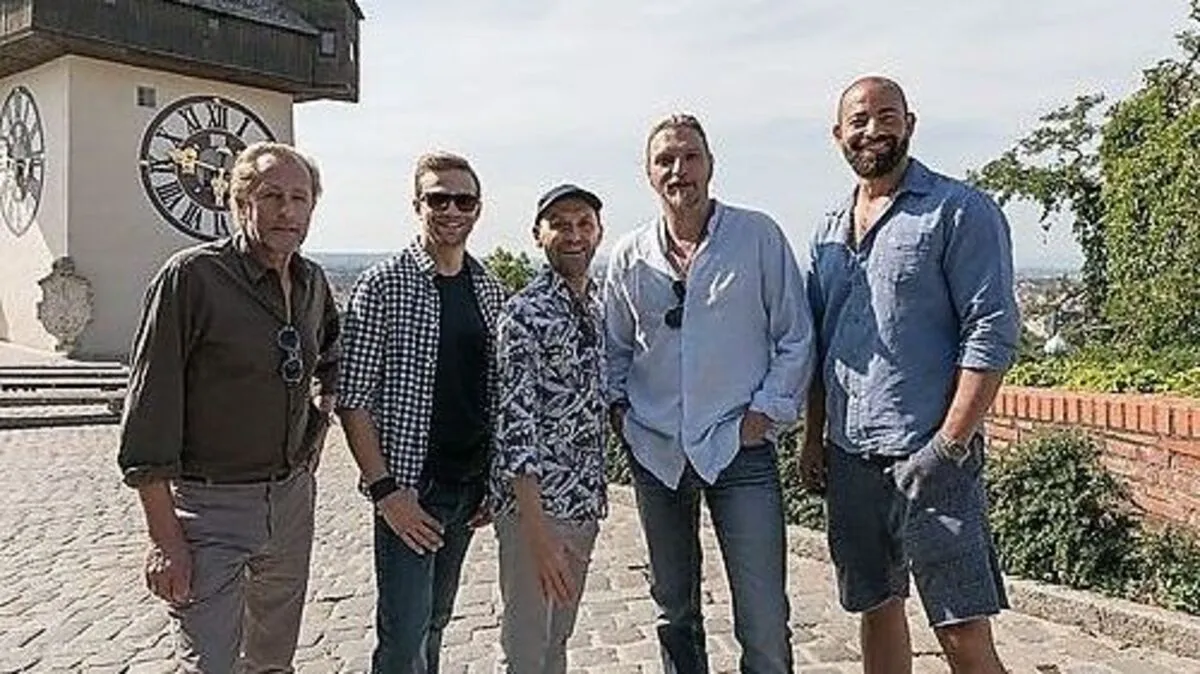 Das Soko-Donau-Team am Schloßberg 